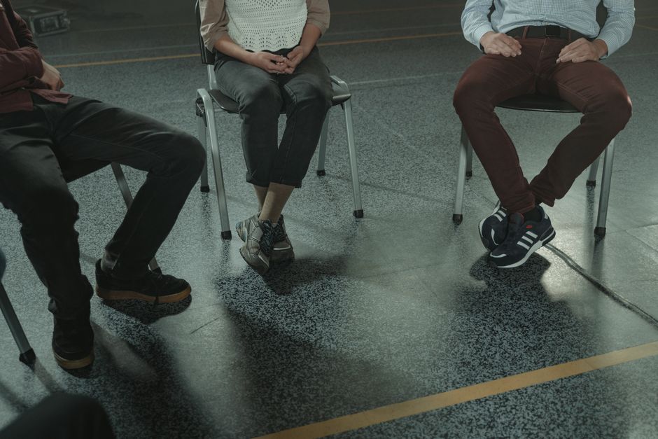 Support group therapy session