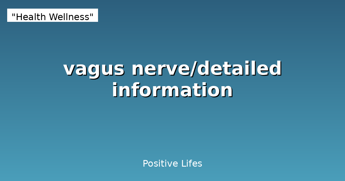 vagus nerve