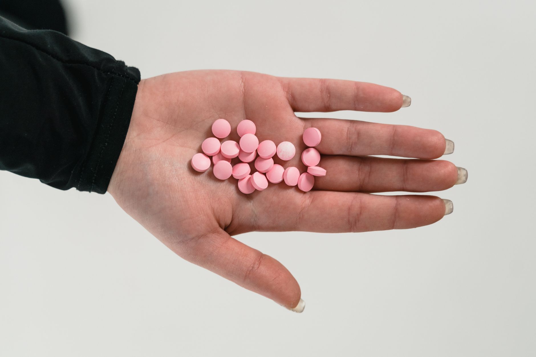 Pills representing the prescription drug crisis
